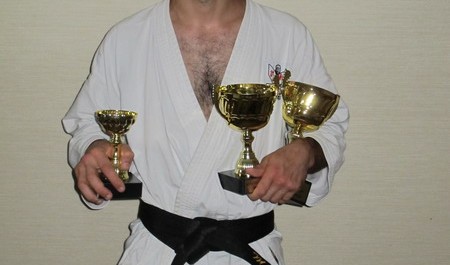 gold medal for Polish karateka Michal Piotrkowicz