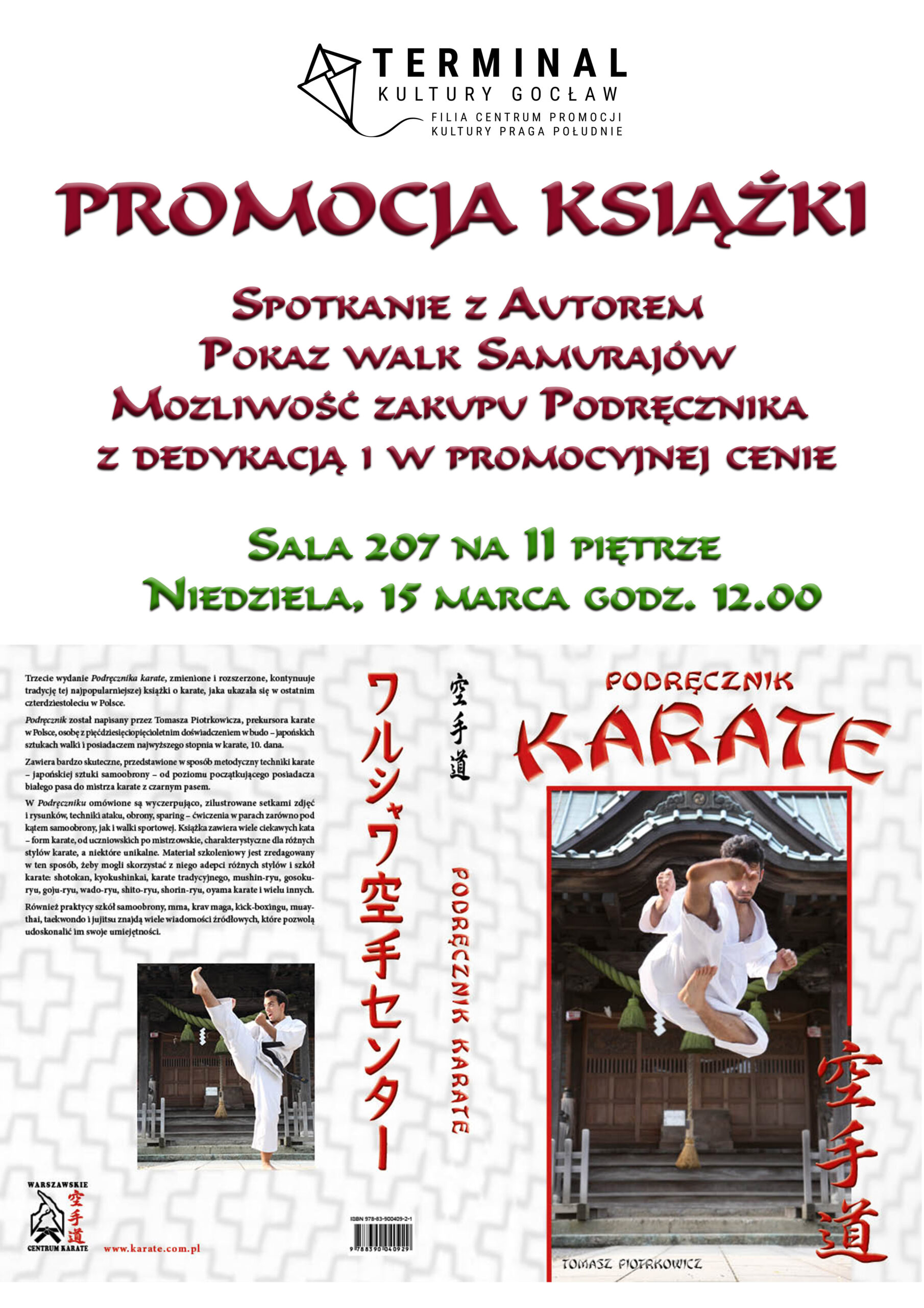 Promocja Podręcznika karate